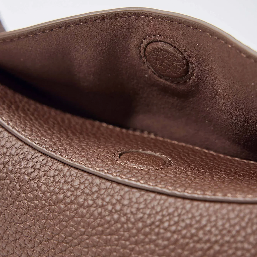 Genuine leather handbag, multi-functional